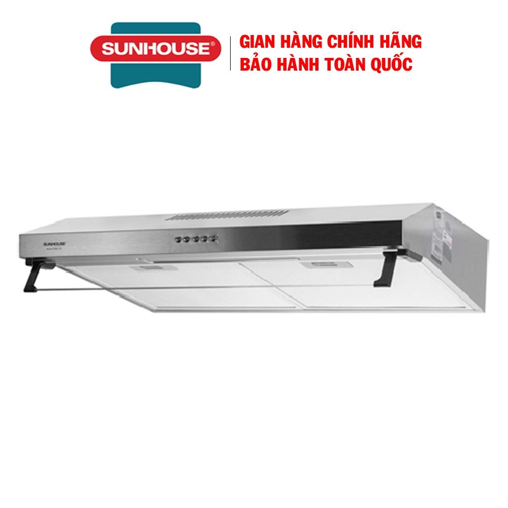 Combo Bếp từ đôi điện từ hồng ngoại Sunhouse MAMA MMB9100VN + Máy hút Inox Sunhouse SHB6118i, Hàng chính hãng - Bảo hành tại nhà