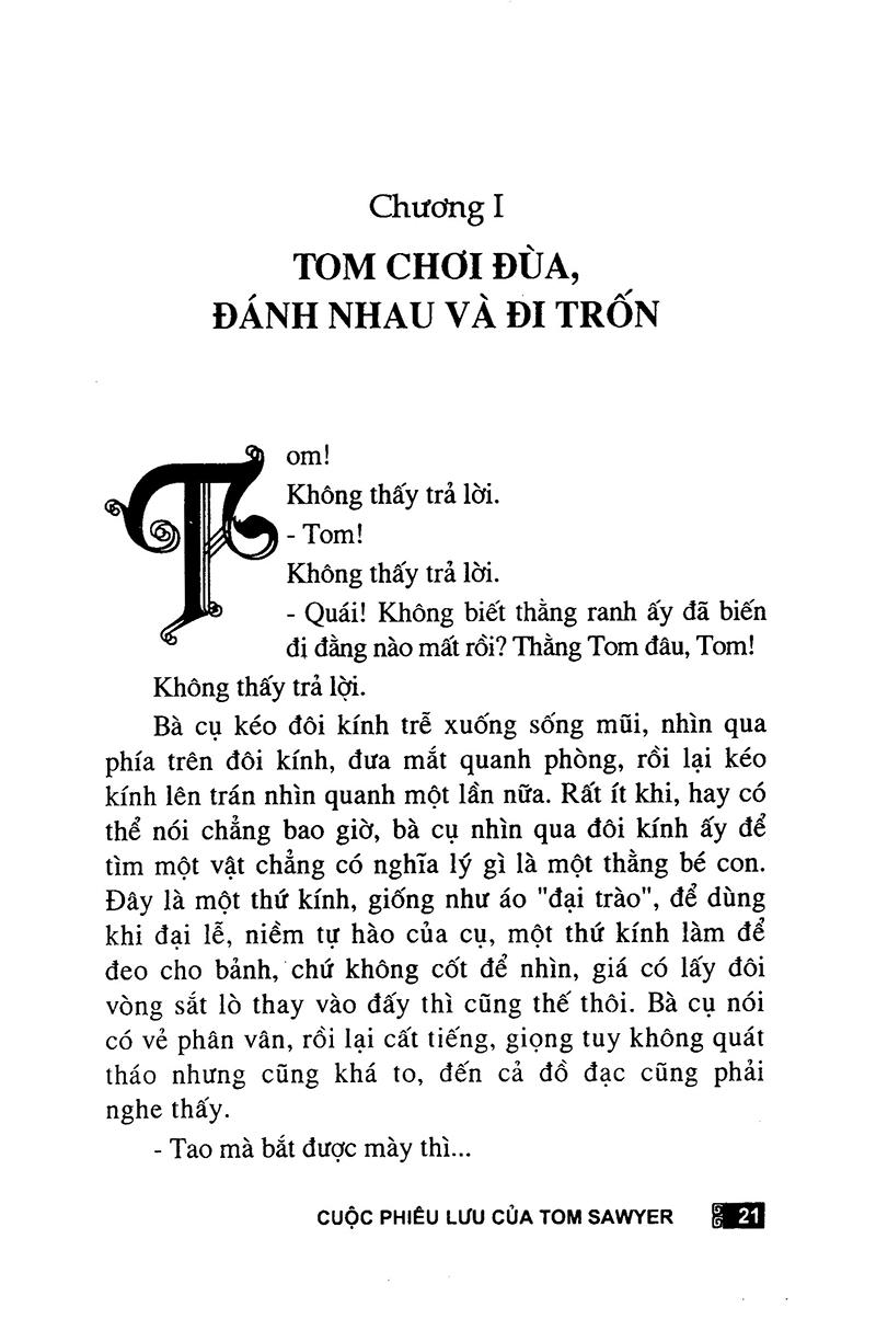 Cuộc Phiêu Lưu Của Tom Sawyer (Huy Hoàng)