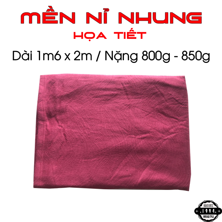 Chăn mền Len họa tiết 1m6 x 2m / 1000g - 1100g