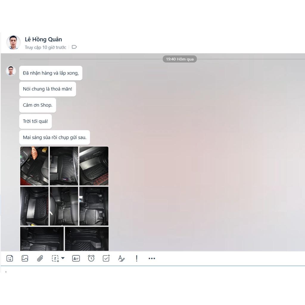 Thảm lót sàn xe ô tô Honda HRV 2016-nay Nhãn hiệu Macsim chất liệu nhựa TPE cao cấp màu đen