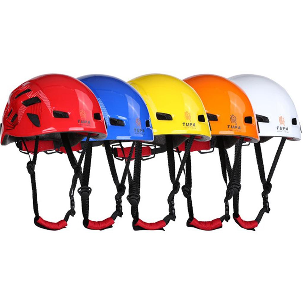 Outdoor Mountaineering Helmet Safety Rock Climbing Kayaking Rappelling Rescue Protect Gear - 5 Colors