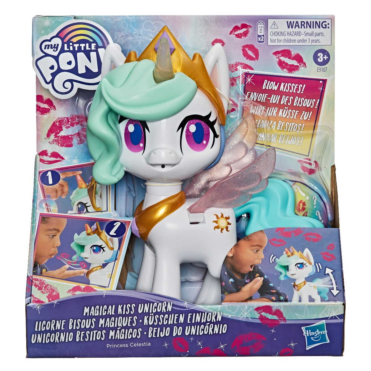 Đồ Chơi MY LITTLE PONY Công Chúa Celestia Và Nụ Hôn Nhiệm Màu E9107