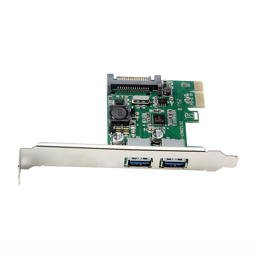 Bộ Chuyển Đổi PCI Express NEC720202 Cổng Kép PCI-E Sang USB3.0 Chip Điều Khiển Chính Cho Máy Tính Để Bàn