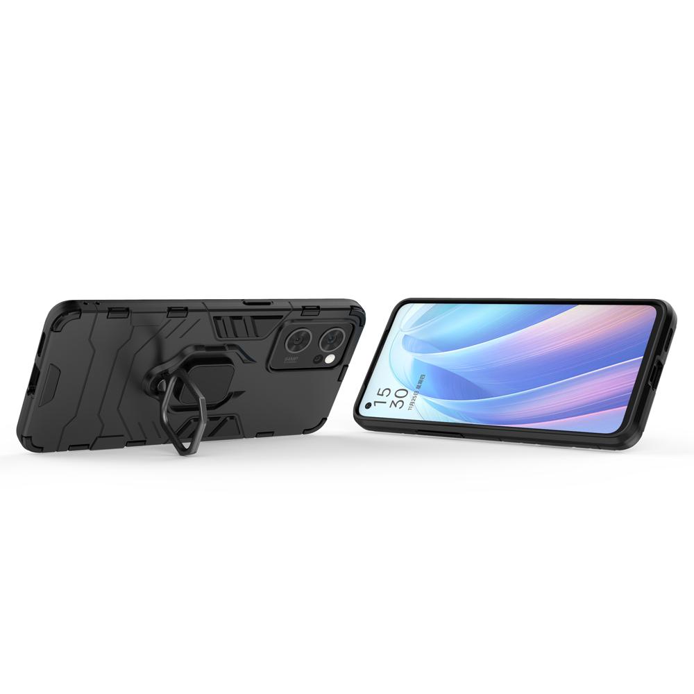 Ốp lưng dành cho Oppo Reno7 Reno7 Z Reno7 Pro 5G chống sốc iron man kèm nhẫn iring Bảo vệ camera và chống xem video tiện lợi