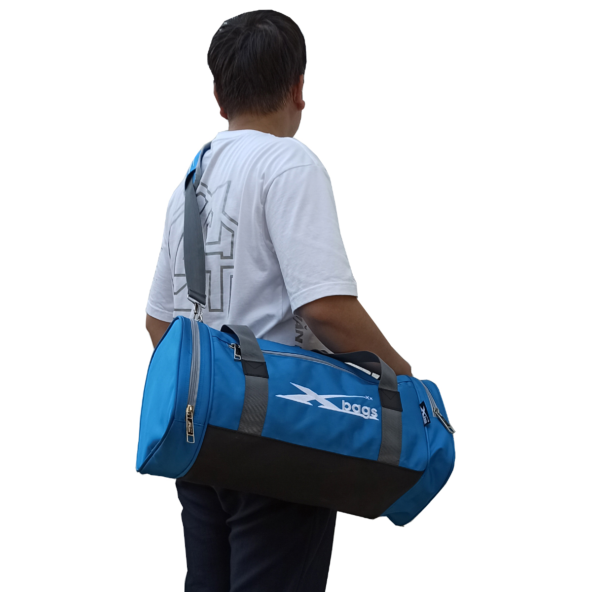 Túi trống du lịch nhỏ gọn, túi thể thao có ngăn đựng giày Xbags Xb 6003