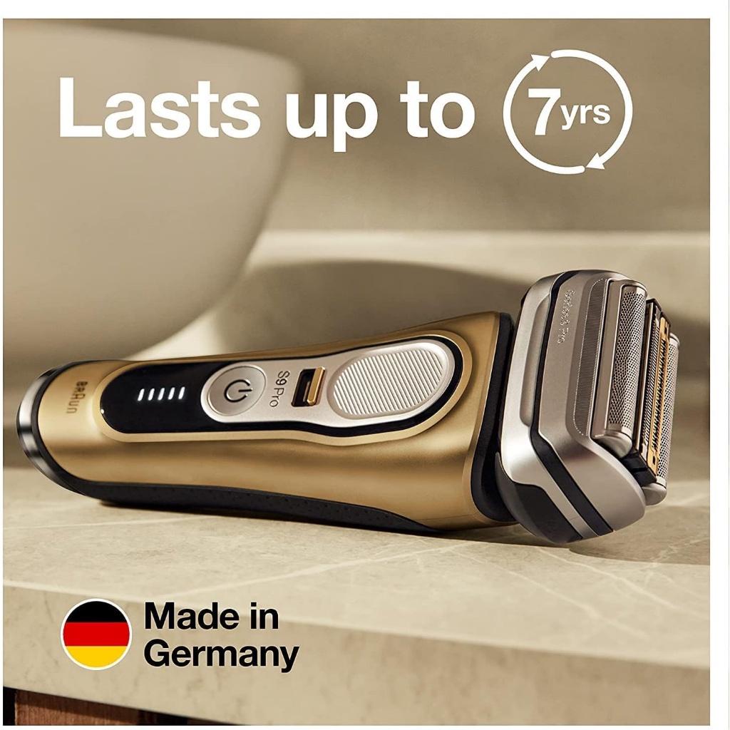 Máy Cạo Râu BRAUN Series 9 Pro 9469s, Cảm Biến AI, Made In Germany, BH 12 Tháng