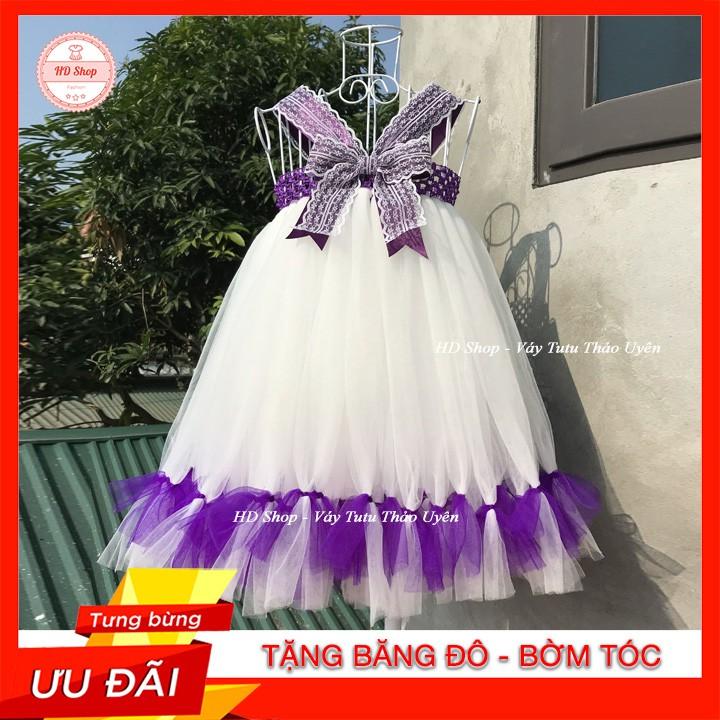 Đầm bé gái ️️ Đầm công chúa thiên nga cho bé gái 3kg đến 30kg