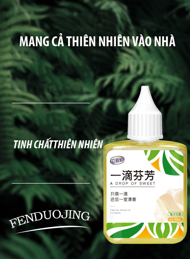 TINH DẦU NHỎ BỒN CẦU – TINH CHẤT THIÊN NHIÊN  – CHO NHÀ TẮM THƠM MÁT CẢ NGÀY