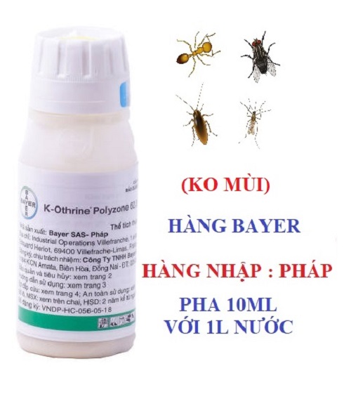 (Ko mùi) Hàng BAYER - Thuốc diệt côn trùng SUSPEND FLEXX 25SC 500ml diệt muỗi, kiến, gián....trong và ngoài nhà. Tồn lưu lâu