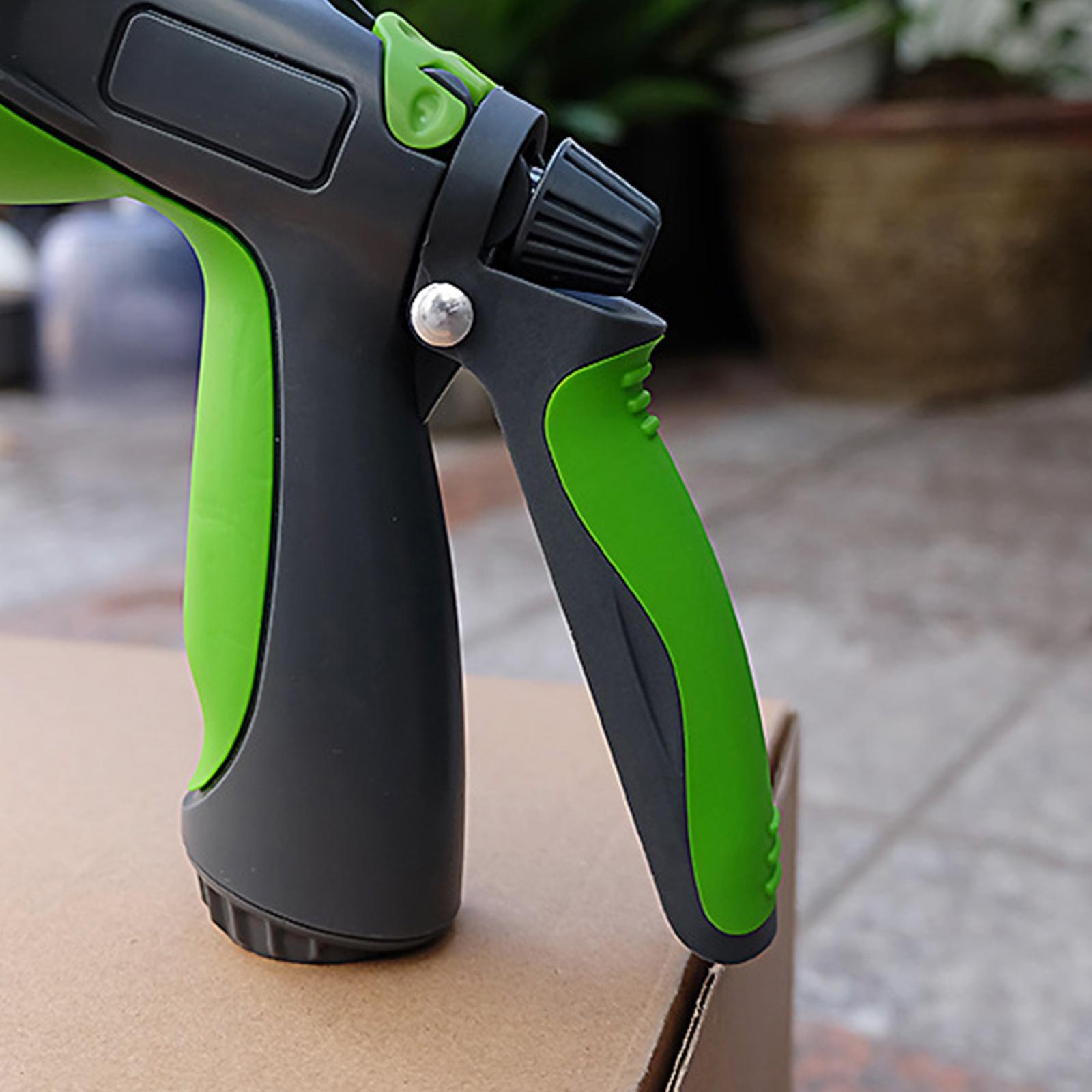 Garden Hose Nozzle, Water Hose Nozzle Heavy Duty, Hose Sprayer, Hose Sprayer Nozzle, Adjustable 10 patterns for Outdoor Watering Gardening Cleaning