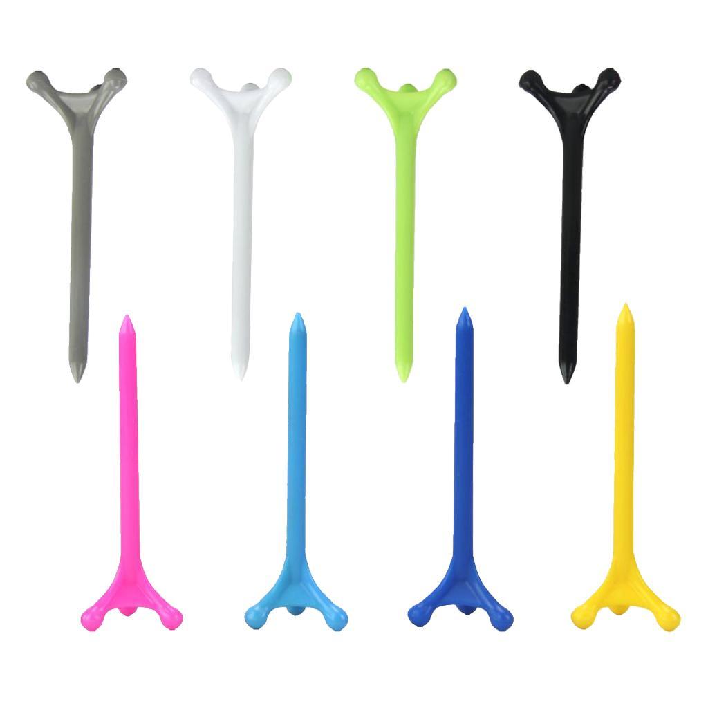 8 Pieces ABS Golf Tees 80mm Tees 3 1/4 Inch Golfer Tee Replacement