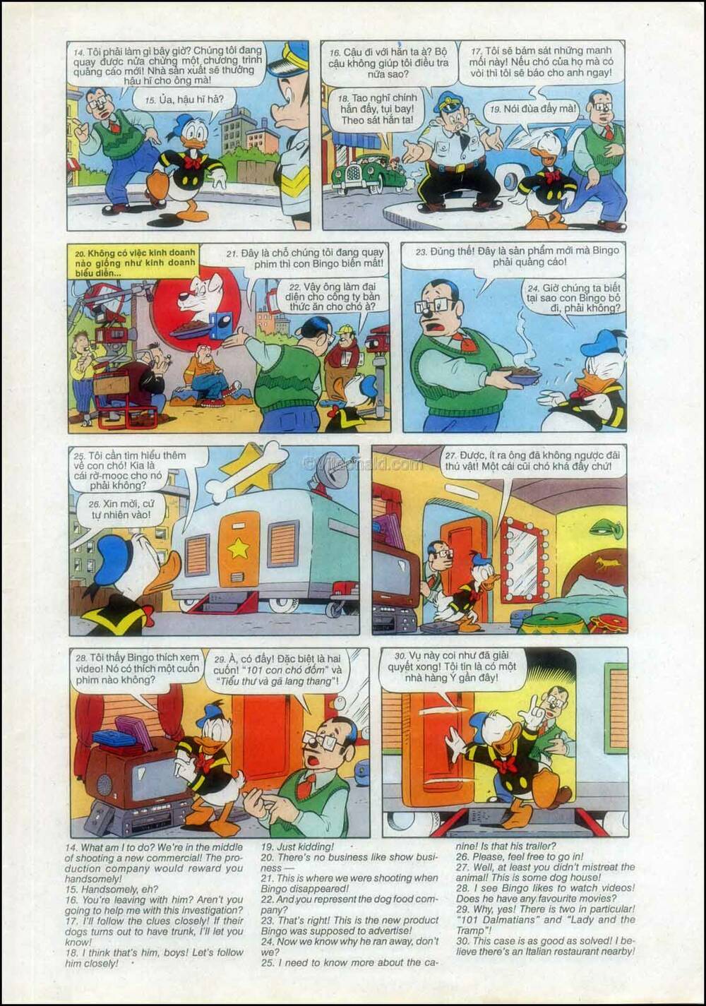 donald và bạn hữu chapter 77 5