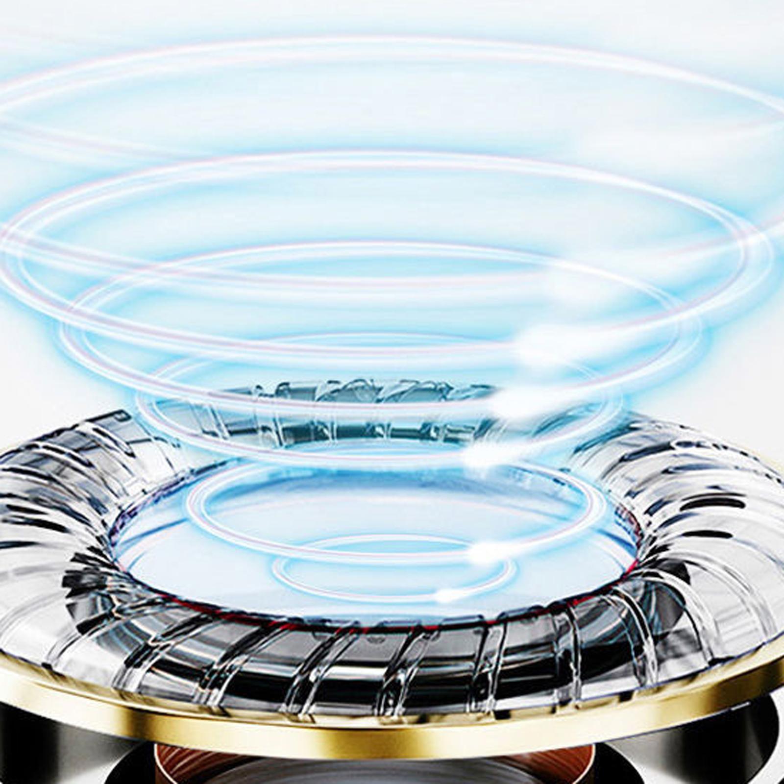 Wireless Headphones for Sports Earbuds Headset Waterproof Black