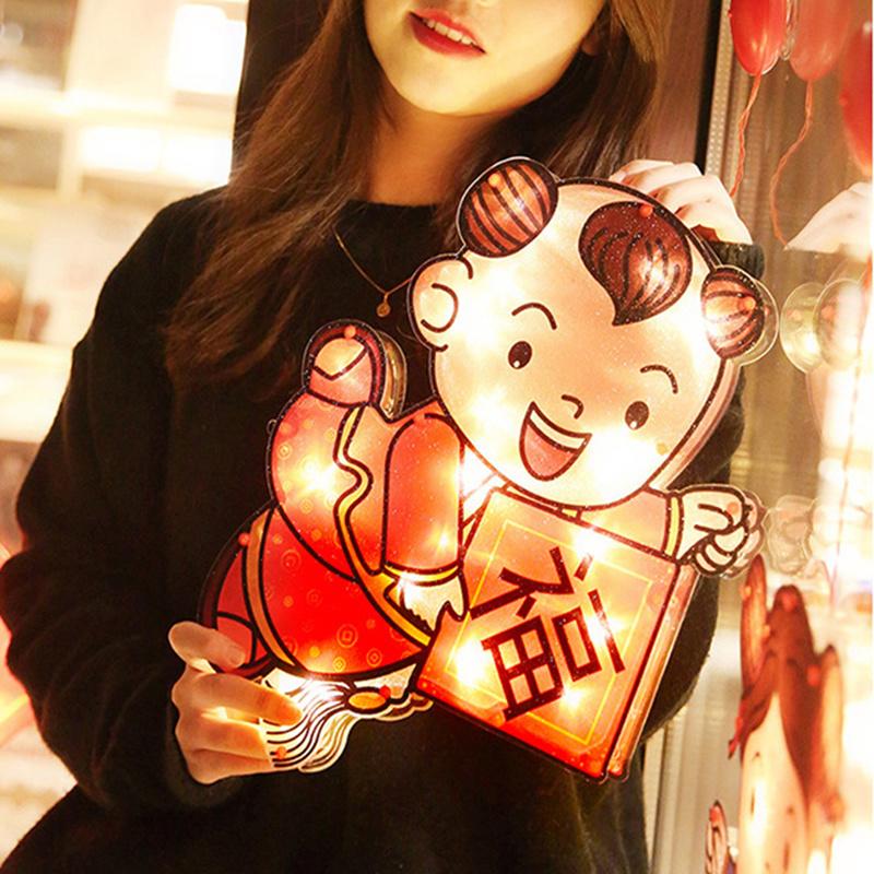 Dây Đèn Led 3d Trang Trí Năm Mới