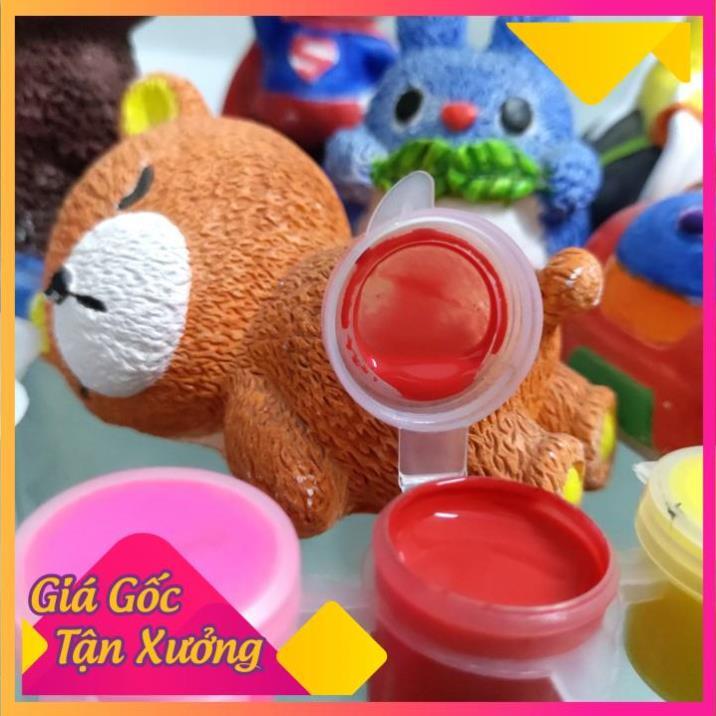 Tượng Thạch Cao Cho Bé Nhiều Hình Size 9-11cm Tặng Kèm 8 Màu Và 1 Cọ (Bộ 10 Tượng) FREESHIP  TP'S