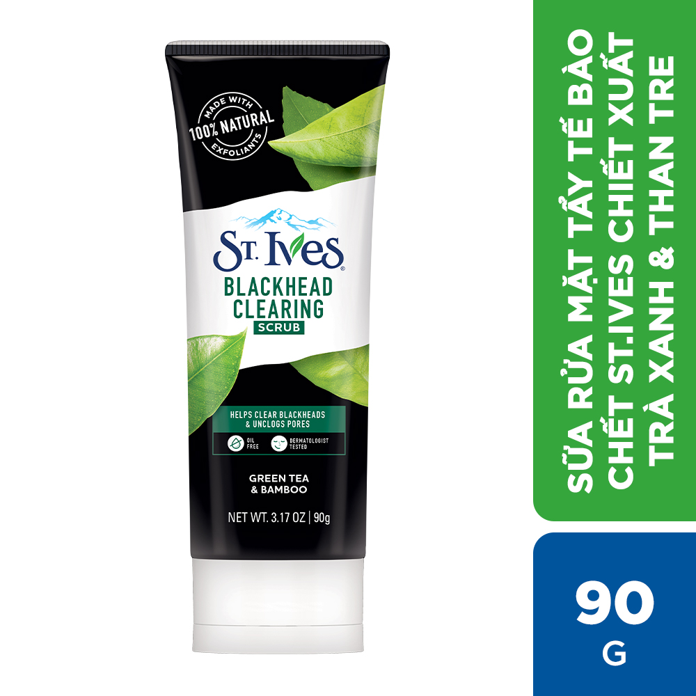 Sữa rửa mặt tẩy tế bào da chết St.Ives chiết xuất Trái Mơ 90G
