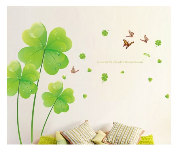 Giấy Dán Tường Decal Dán tường Mẫu Hoa Lá