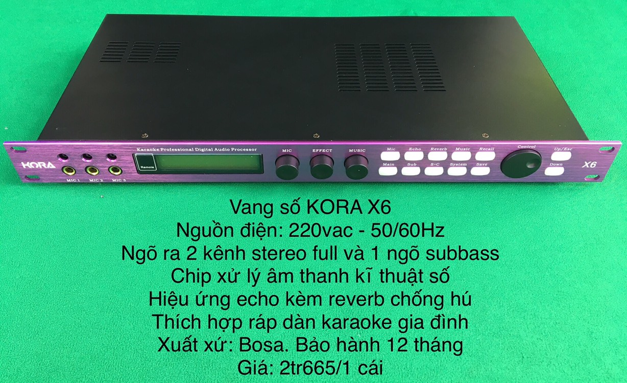 Vang Số KORA X6