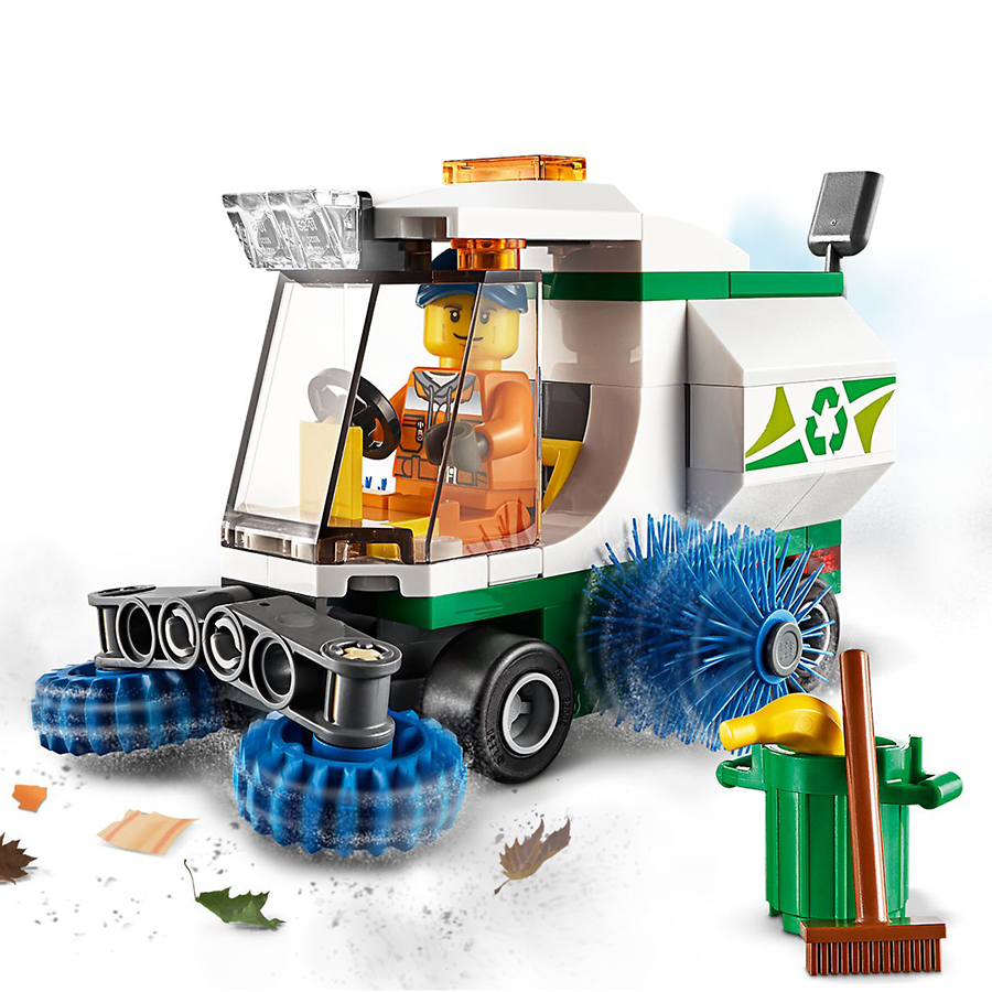 Đồ Chơi Lắp Ráp Lego City Xe Quét Đường 60249 (89 Chi Tiết)