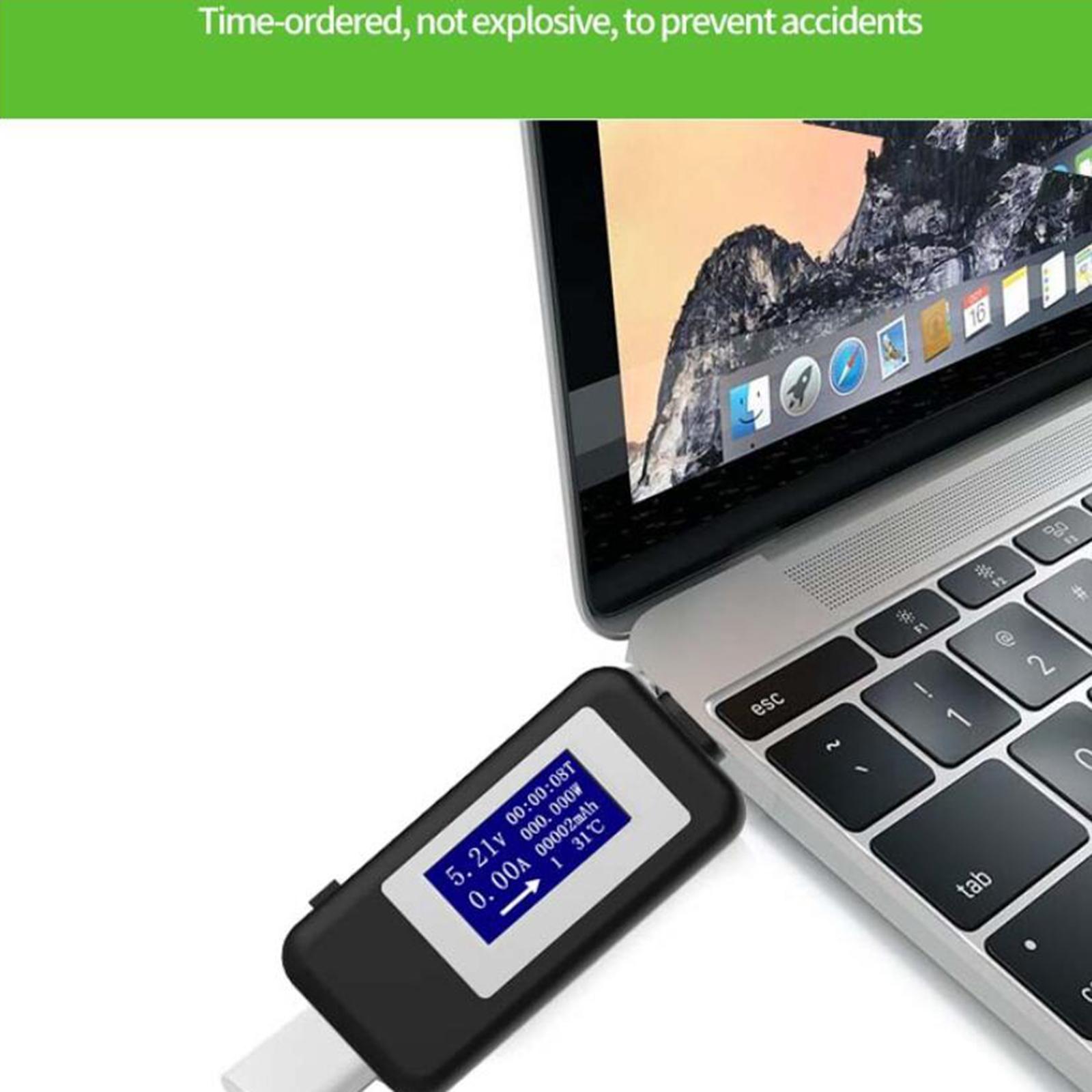 Current Voltage Capacity Meter  for Chargers Cables