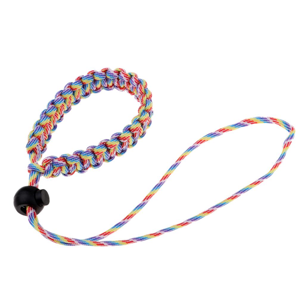 Adjustable Camera Wrist Strap Braided Paracord Hand Lanyard