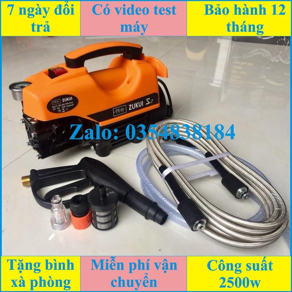 Máy rửa xe gia đình Sakura-V119, Máy rửa xe công suất mạnh đánh bay mọi vết bẩn, cực kỳ tiện lợi