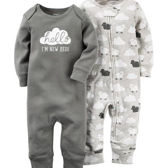 SIZE LỚN TỚI 5 TUỔI body cotton không tất bé trai bé gái, hàng xuất dư xịn, sleepsuit cho bé