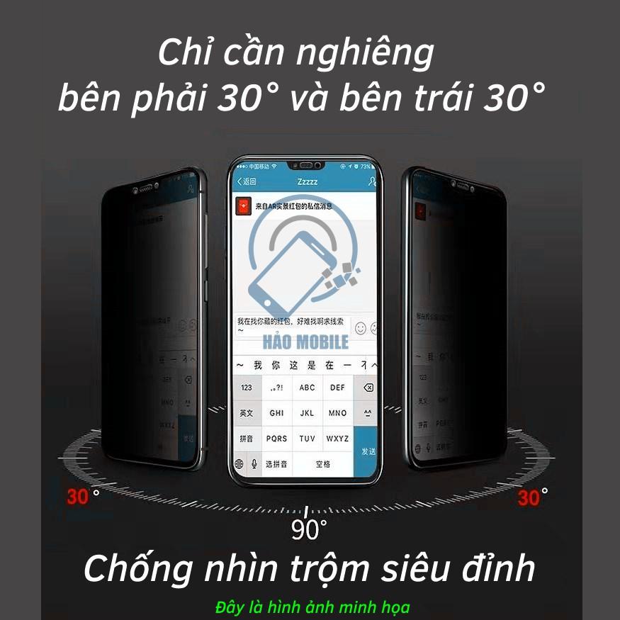 Dán chống nhìn trộm OnePlus 8T - Dán cường lực dẻo nano 9H+