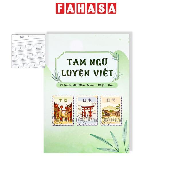 Vở Luyện Viết Tiếng Trung - Nhật - Hàn - 80 Trang 100gsm - The Sun 03