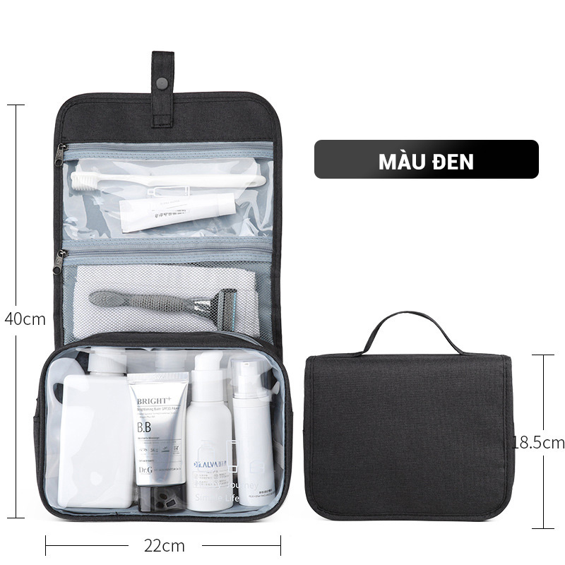 Túi đựng đồ trang điểm cá nhân du lịch tiện lợi, đựng đồ Skincare gấp gọn G1-MP01
