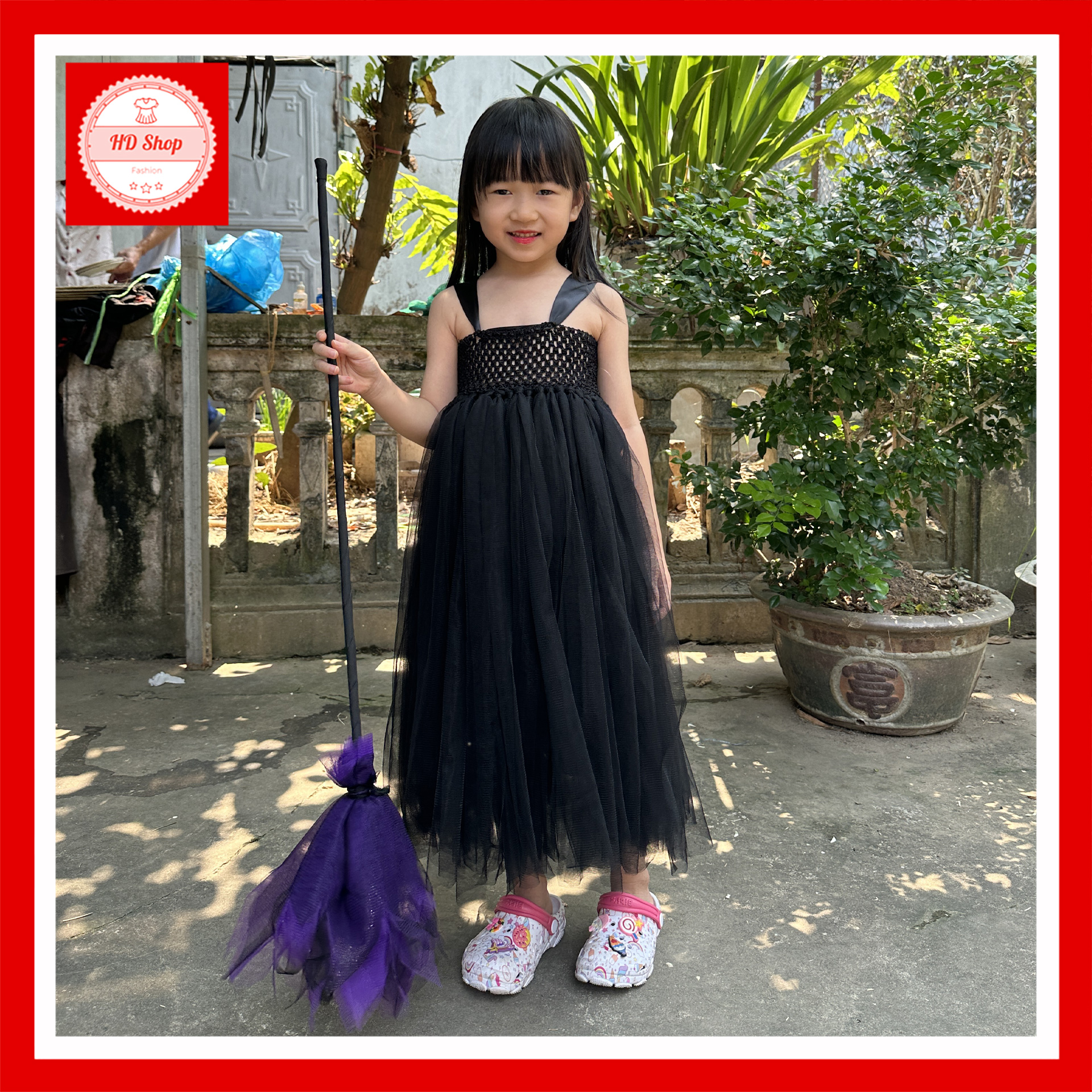 Trang phục Halloween bé gái độc đáo
