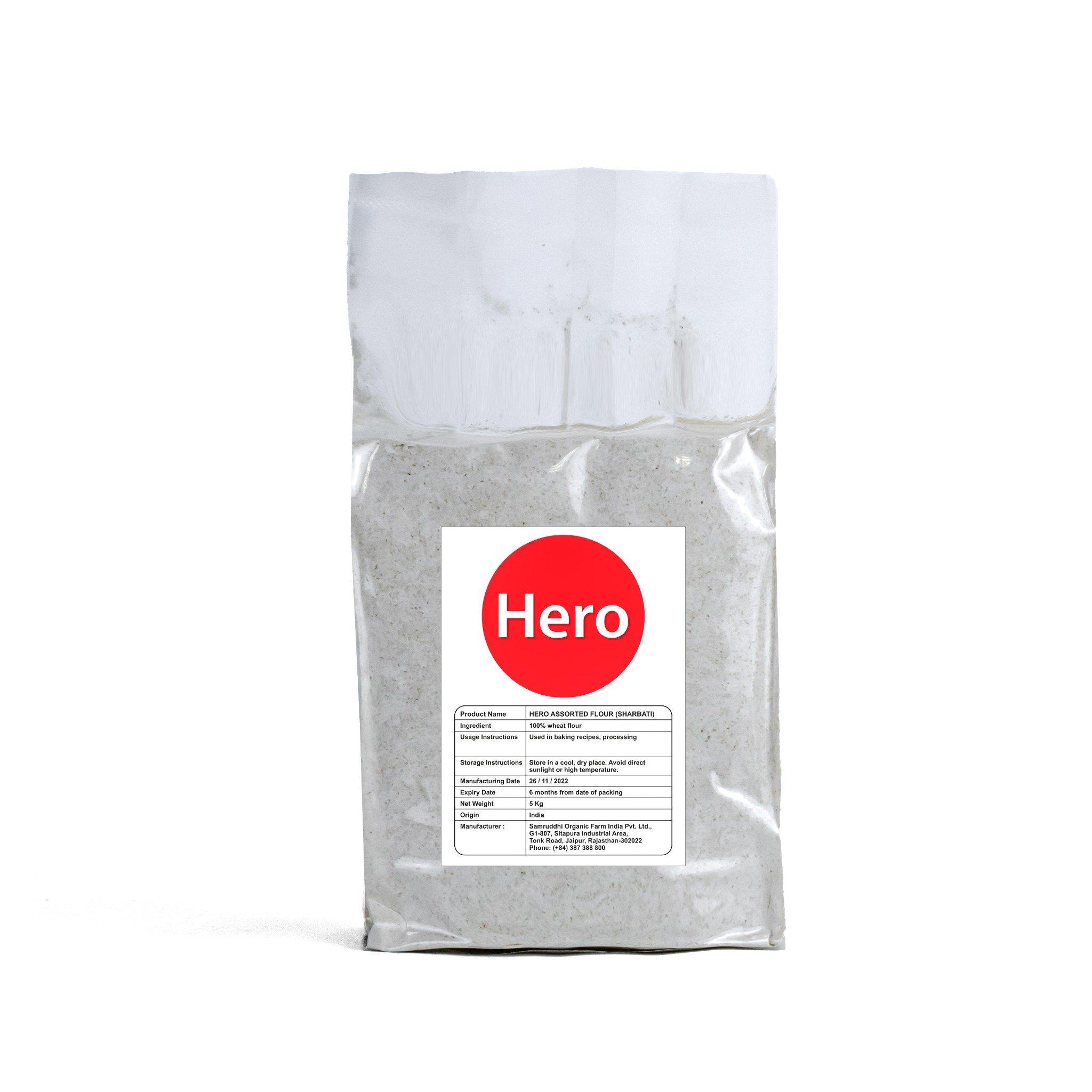 Bột Mì Wheat Flour Sharbati Atta HERO