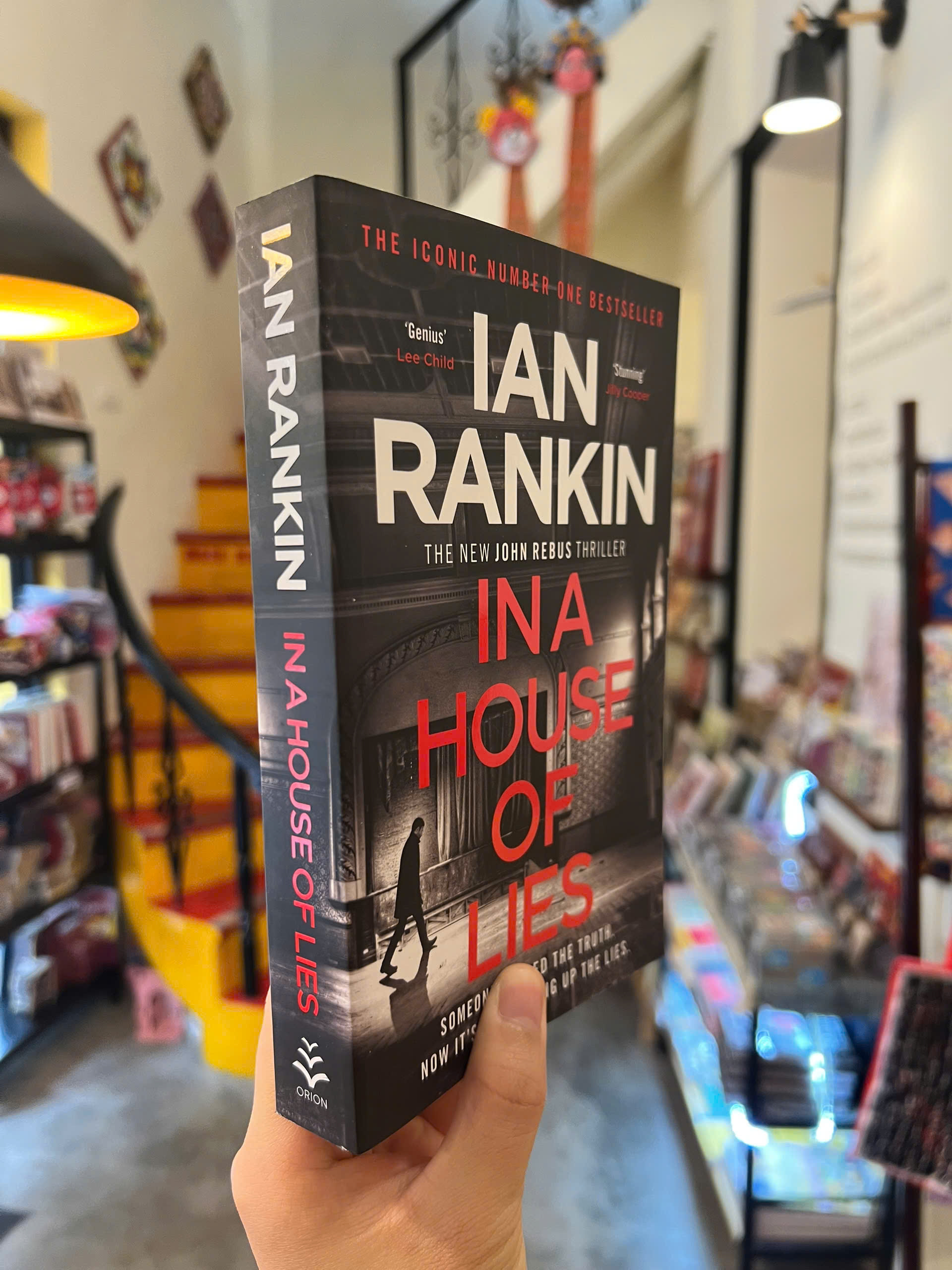 Sách - In A House Of Lies by Ian Rankin | Fiction / Crime / Mystery / Ngoại văn nhập khẩu UK