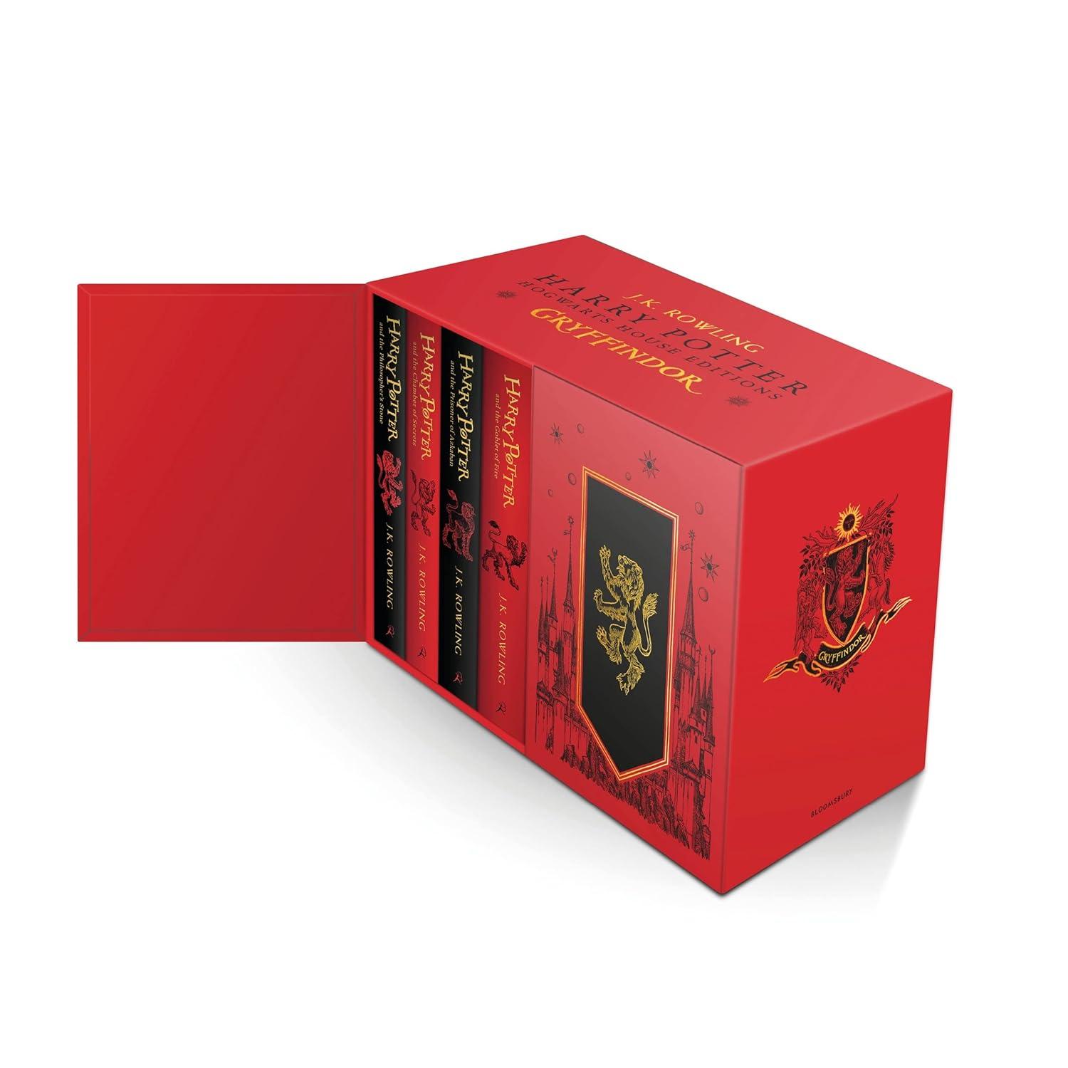 Sách ngoại văn: Harry Potter Gryffindor House Edition Hardback Box Set