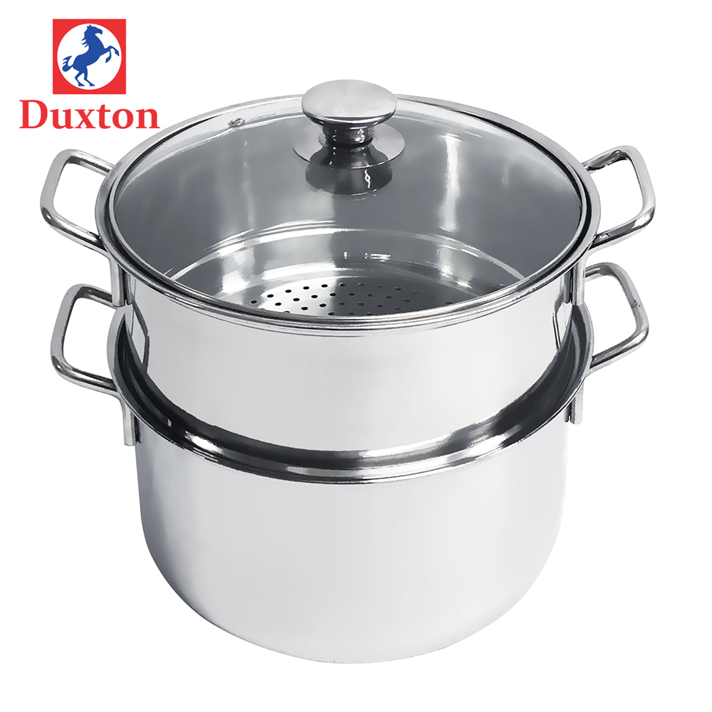 Bộ nồi xửng 2 món inox Duxton DG-24NX 24cm