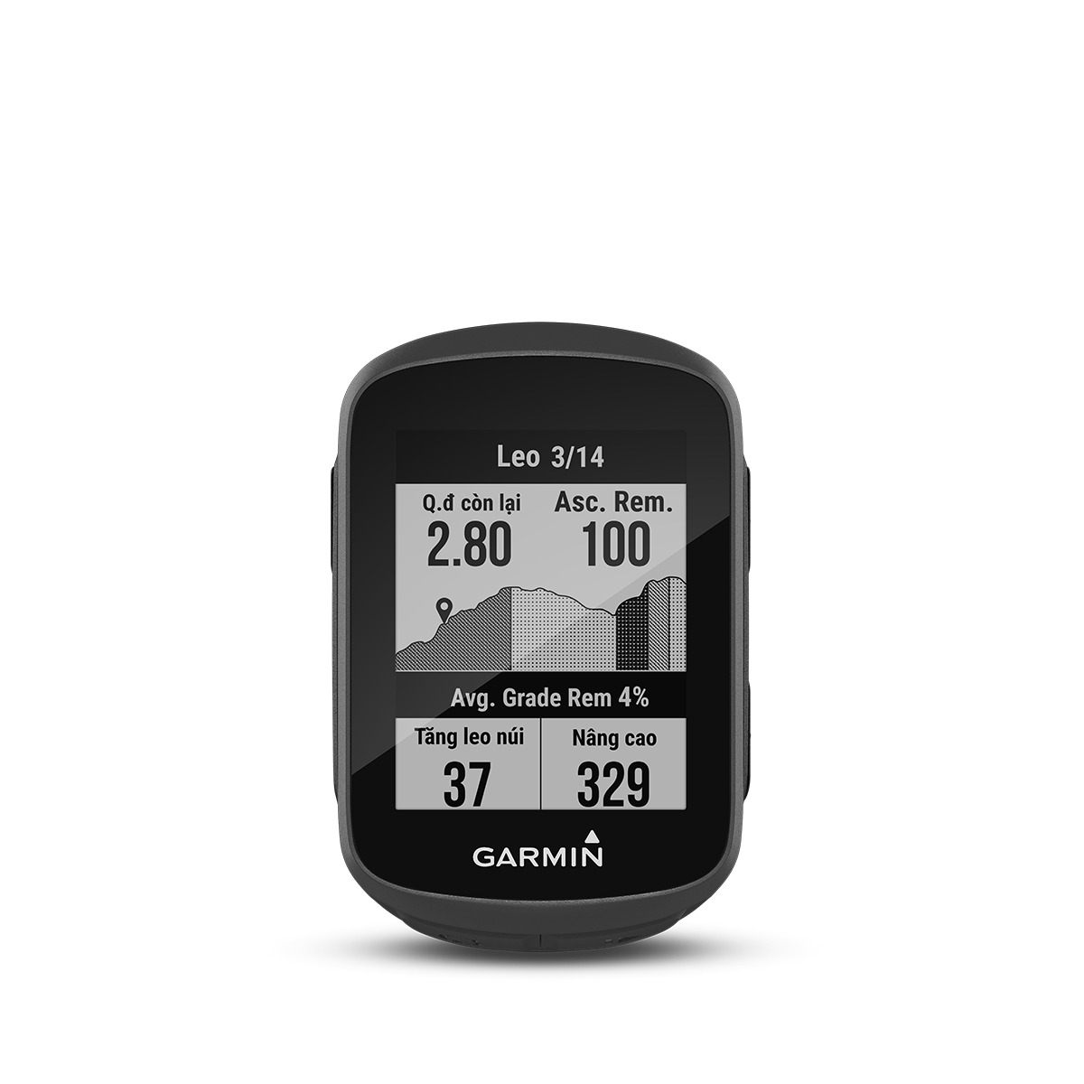 Thiết bị định vị gắn xe đạp Garmin Edge 130 Plus - Hàng chính hãng