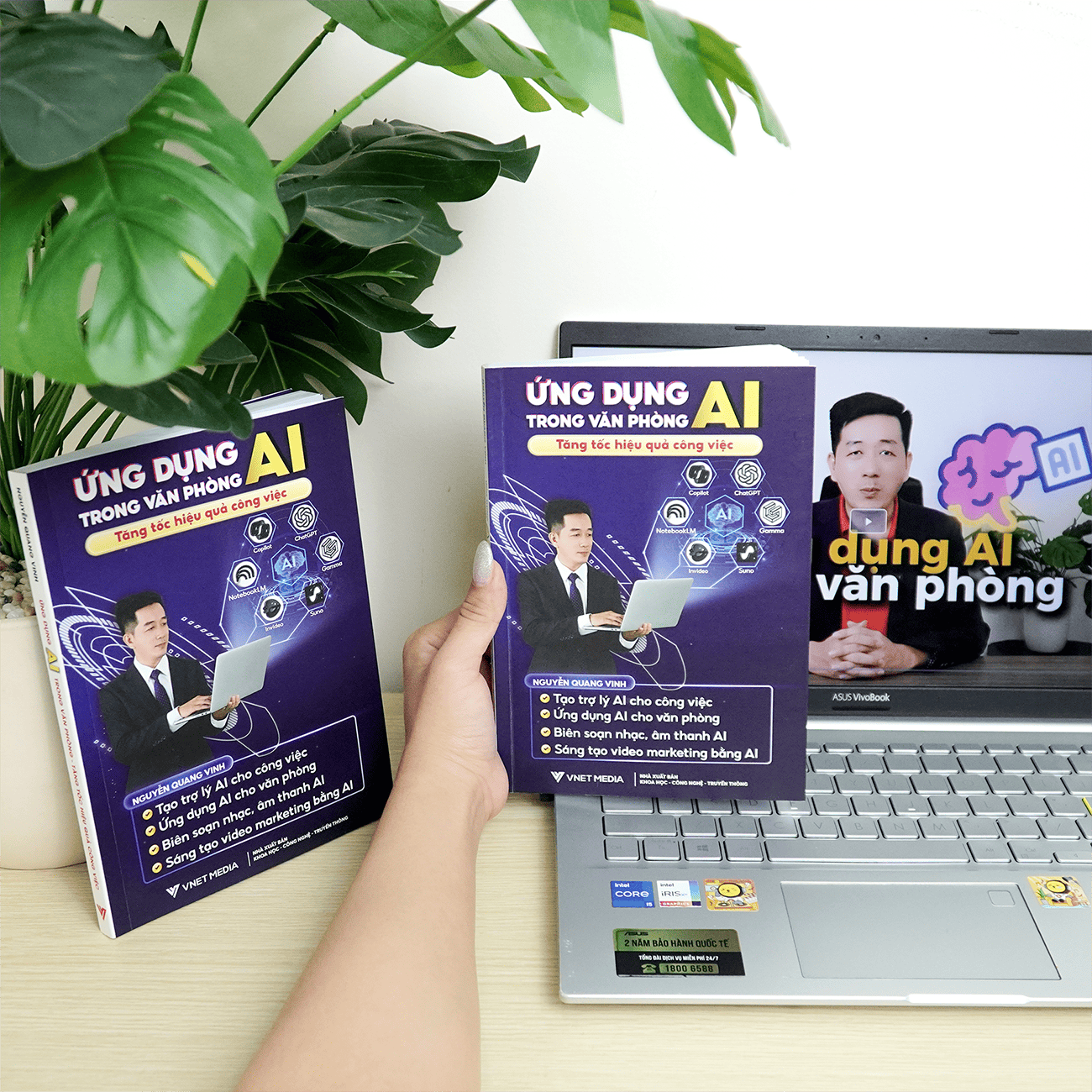 Combo 2 Sách Ứng Dụng AI Và 150 Thủ Thuật Excel Ứng Dụng Văn Phòng Kèm Video Bài Giảng