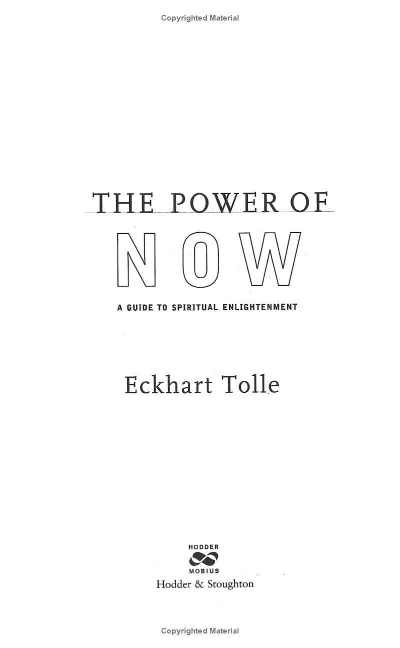 The Power Of Now: A Guide To Spiritual Enlightenment (20th Anniversary Edition)