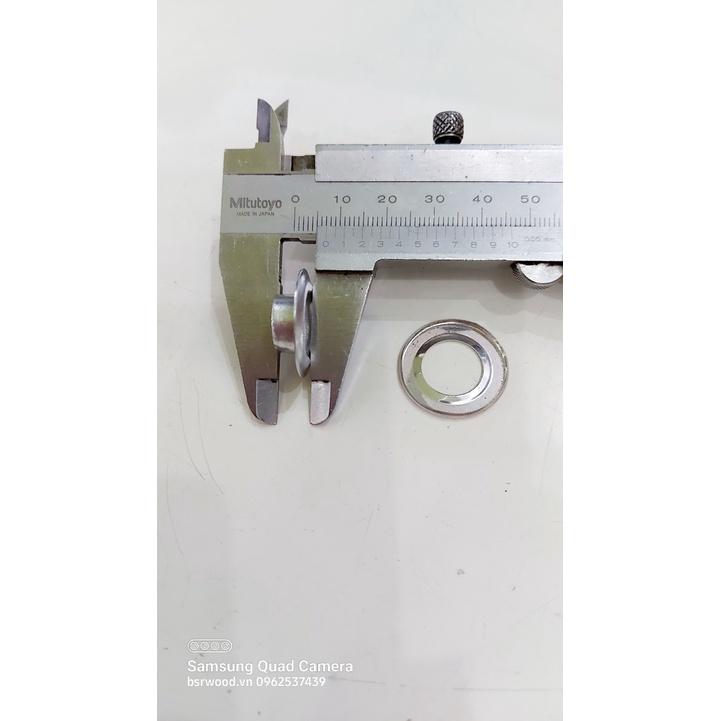 Khoen ore mắt cáo 10mm,12mm,14mm,17mm Bằng Nhôm bấm bạt, bấm túi giấy Túi 100 cái + long đền Khuy nhôm chuyên bấm bạt