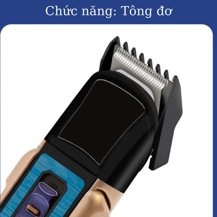 Máy Cạo Râu Đa Năng 3IN1 Cắt Tóc Cạo Râu Tỉa Lông Mũi Sử Dụng Pin Sạc Lại Công Suất 3W  Q601