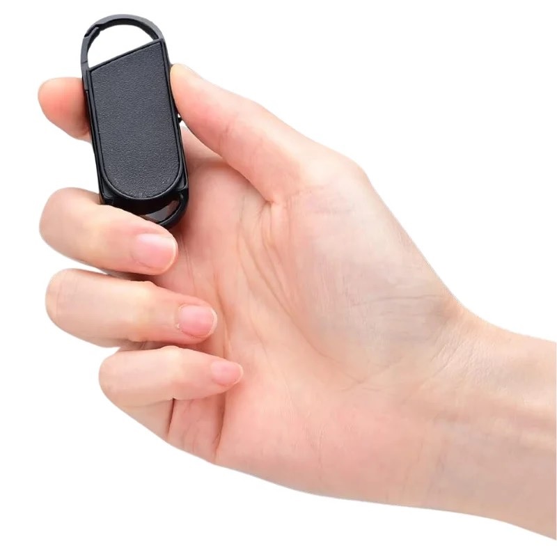 ROGTZ Máy Ghi Âm Móc Khóa Mini Hỗ Trợ Nghe Nhạc MP3 - Keychain Voice Recorder Sound Audio Mini Dictaphone SK-008 8G - Hàng Nhập Khẩu