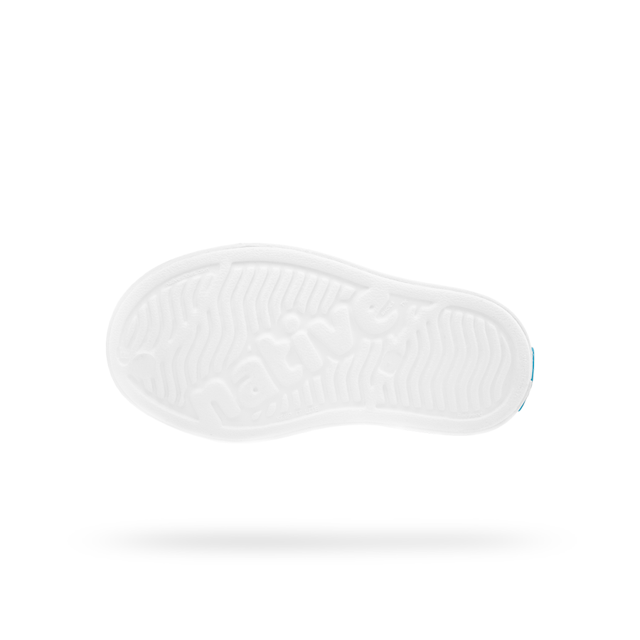 Giày Lười Trẻ Em NATIVE Jefferson Print Child - Shell White/ Shell White/ Lavender Burst Doodle - 28.5