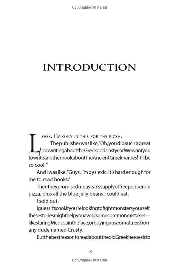 Percy Jackson And The Greek Heroes - Paperback