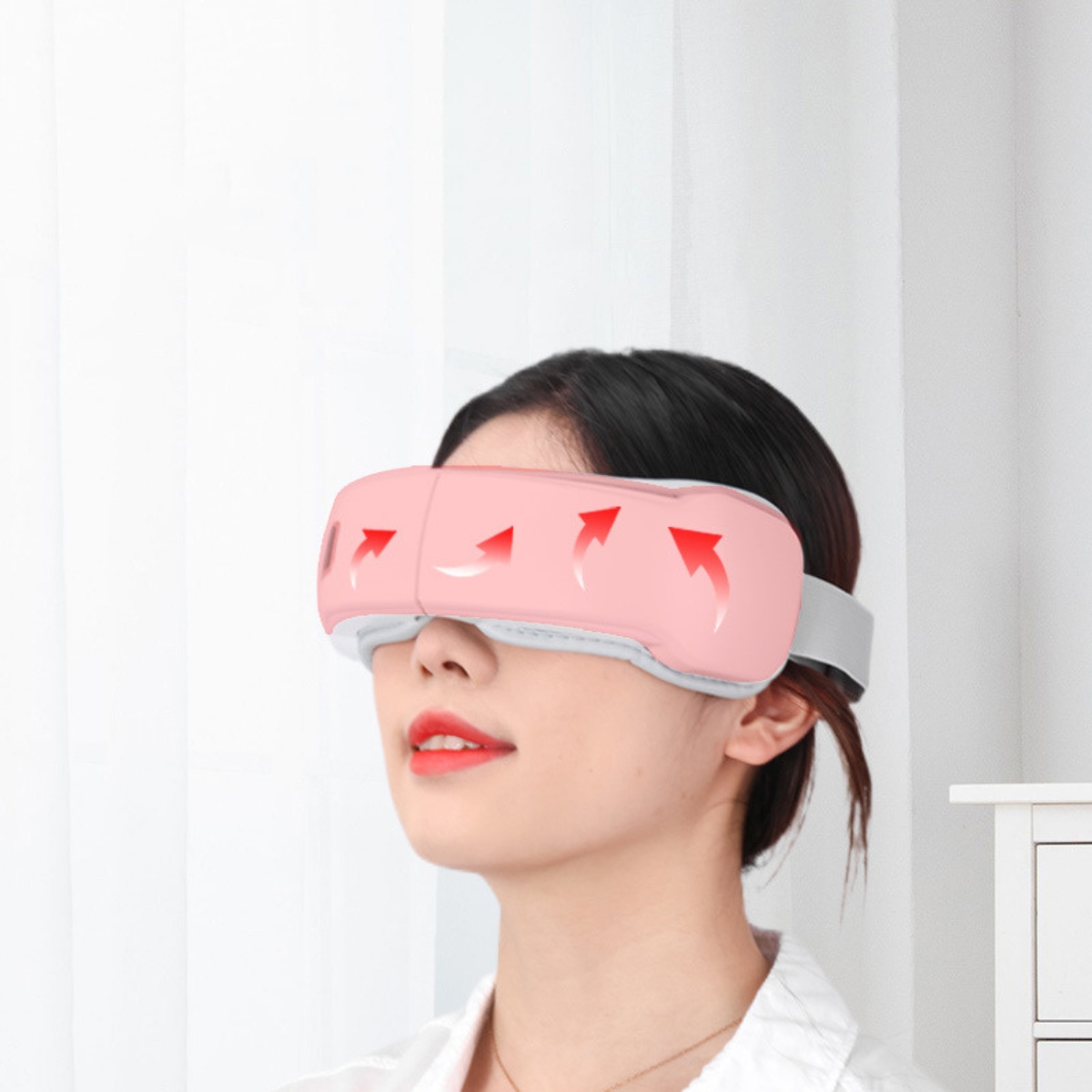 Máy Massage Mắt Megou Smart Eye Care Xoa Dịu Mát xa Mỏi Mắt Giảm Thâm Quầng Hiệu Quả Khi Làm Việc Ngồi Máy Tính - Hàng nhập khẩu