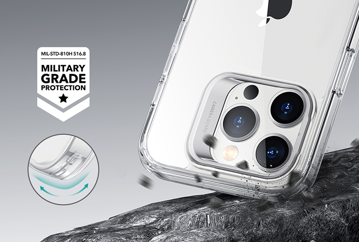 Ốp Lưng ESR Classic Kickstand Case dành cho iPhone 14 / 14 Plus/ 14 Pro / 14 Pro Max- Kèm Kính Cường Lực Màn Hình- Hàng Chính Hãng