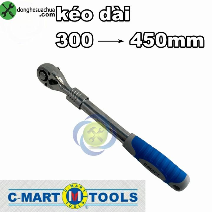 Cần siết tự động 1/2 C-Mart F0284 kéo dài từ 300-450mm