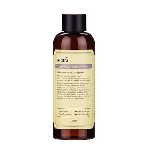 Nước Hoa Hồng Dưỡng Ẩm Dears, Klairs Supple Preparation Toner 180ml