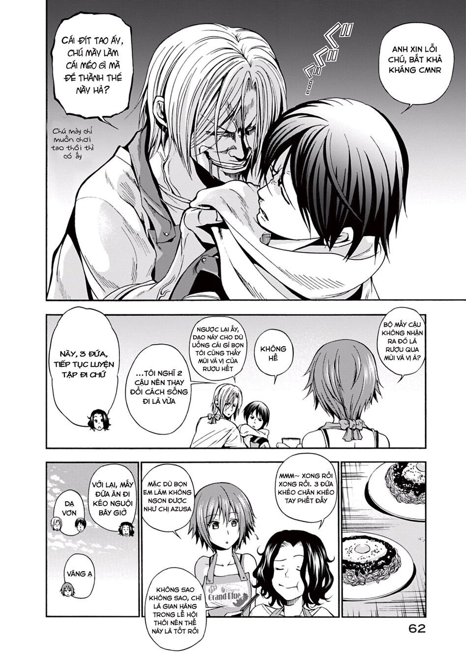 cô gái thích lặn - grand blue chapter 6 16