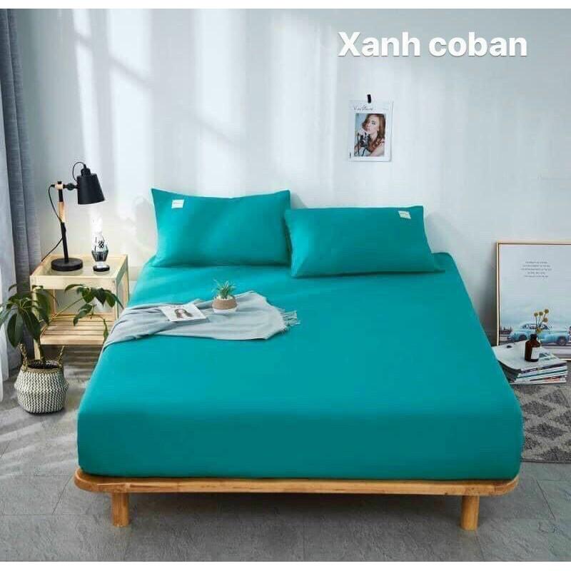 Sét Chăn Ga Gối CHƯA GỒM CHĂN Cotton Tici Phong Cách Hàn Quốc Mềm Mại Mịn - Ko Vỏ Ôm