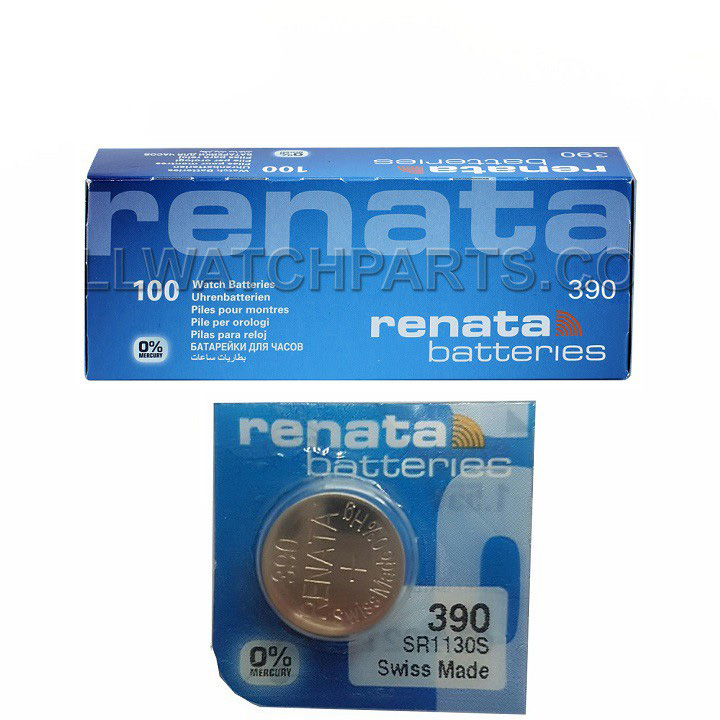 Pin Đồng Hồ Renata 390- SR1130S- Vỉ 1 Viên